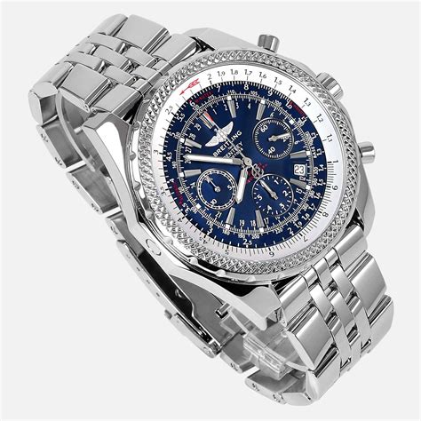 breitling bentley watches blue face|Breitling watches Bentley for sale.